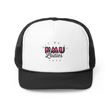 Load image into Gallery viewer, HMU Ladies Hair Café Trucker Caps