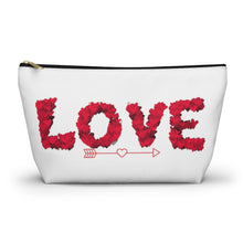Load image into Gallery viewer, Custom Made Love Accessory Pouch w T-bottom