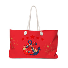 Load image into Gallery viewer, Anchor Print Custom Design Weekender Bag