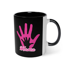 Load image into Gallery viewer, Mama Black Accent Mug