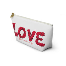 Load image into Gallery viewer, Custom Made Love Accessory Pouch w T-bottom