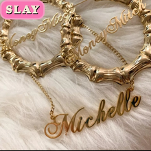 Load image into Gallery viewer, Personalized Earrings and Necklace Set