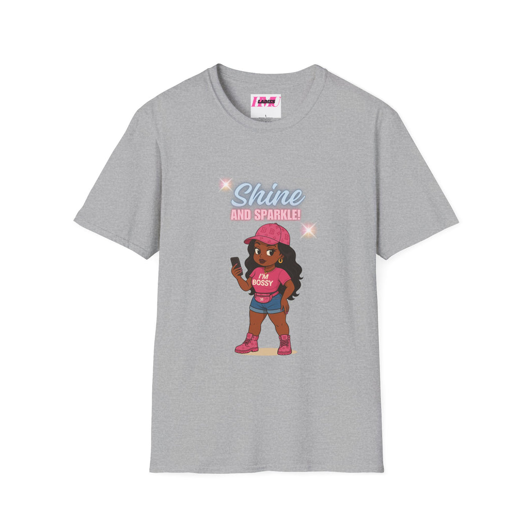 Shine and Sparkle Betty Boop Softstyle T-Shirt