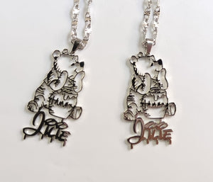 Winnie the Pooh Personalized Pendant Necklace