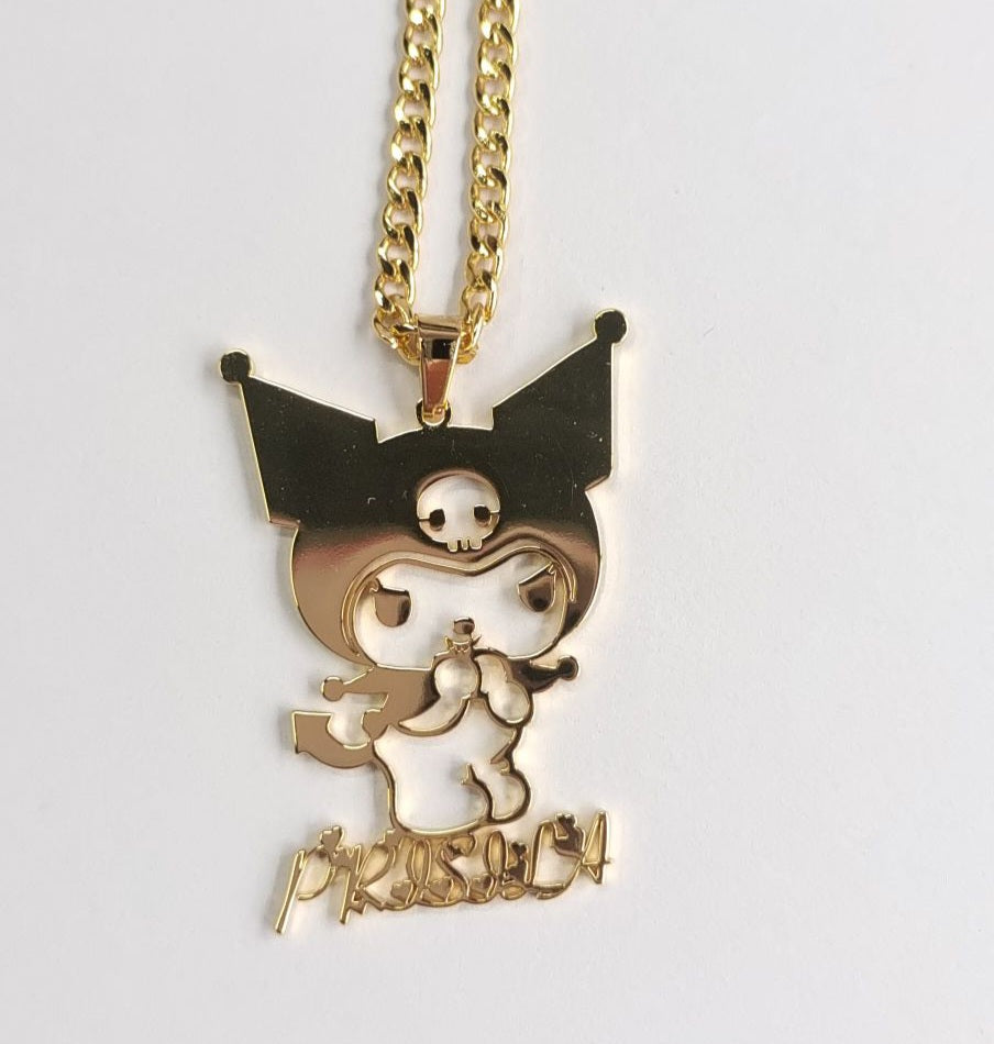 Kuromi Personalized Pendant Necklace