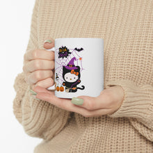 Load image into Gallery viewer, Hello Kitty Halloween Trick or Treat Ceramic Mug 11oz
