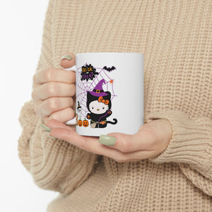 Hello Kitty Halloween Trick or Treat Ceramic Mug 11oz