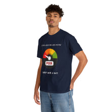 Load image into Gallery viewer, I don&#39;t give a shit meter Unisex Cotton Tee
