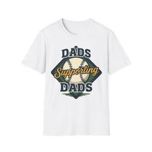 Load image into Gallery viewer, Baseball Field T-Shirt - Dads Supporting Dads Personalized Name Design

