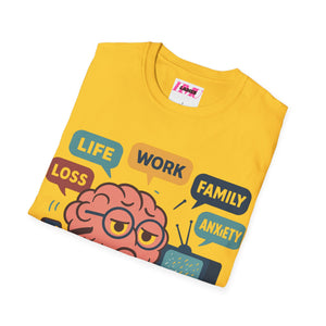 Too Many Channels Softstyle T-Shirt
