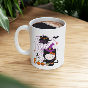 Hello Kitty Halloween Trick or Treat Ceramic Mug 11oz