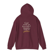 Load image into Gallery viewer, Hooded Sweatshirt - Melanin Queen Unapologetically Dope
