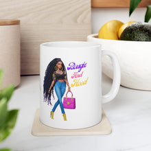 Load image into Gallery viewer, Bougie and Hood Ceramic Mug 11oz

