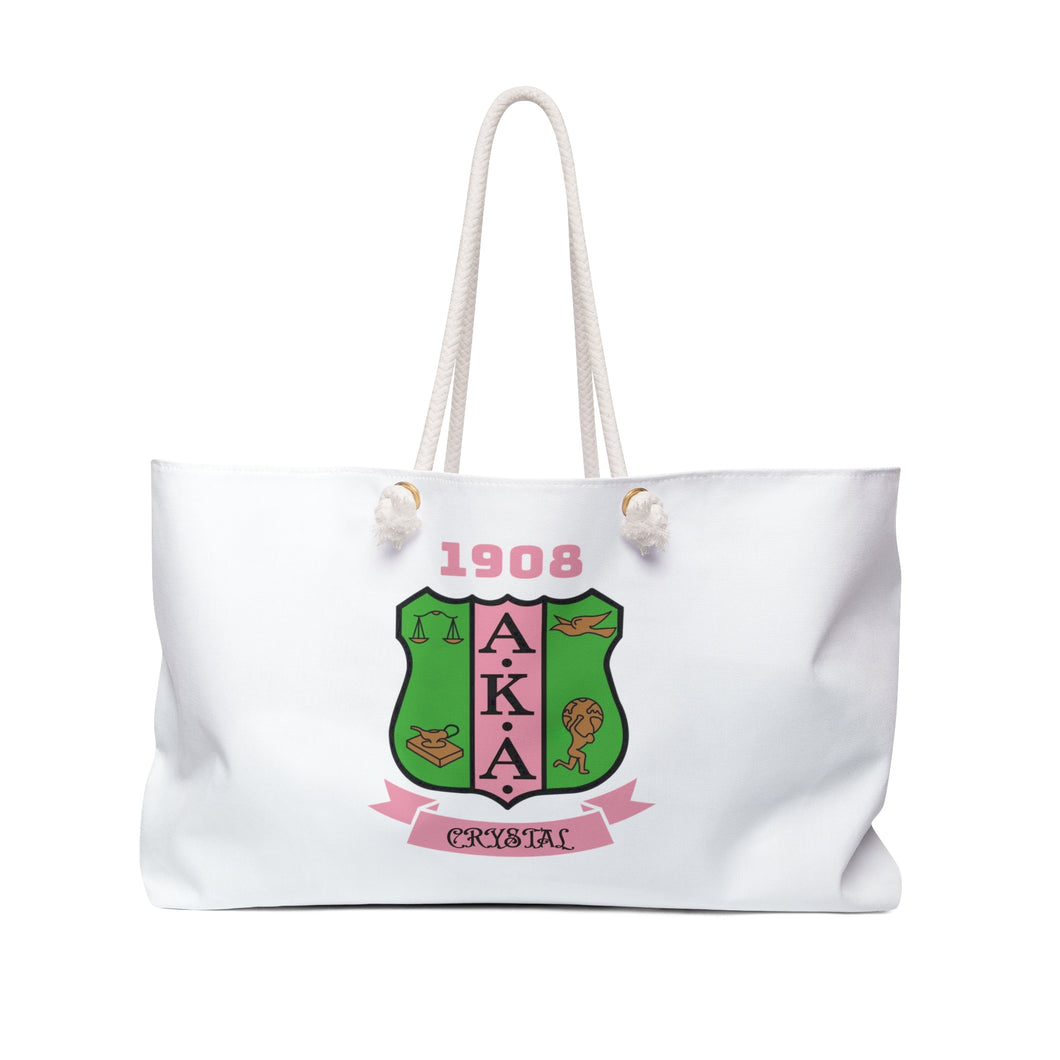 AKA Sorority Personalized Custom Made XL Tote