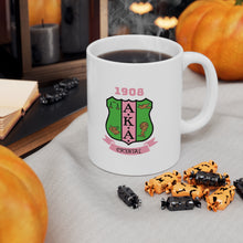 Load image into Gallery viewer, AKA Sorority Ceramic Mug 11oz
