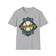Load image into Gallery viewer, Baseball Field T-Shirt - Dads Supporting Dads Personalized Name Design
