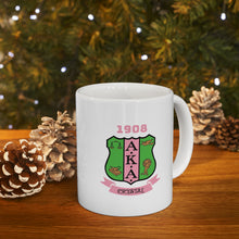Load image into Gallery viewer, AKA Sorority Ceramic Mug 11oz
