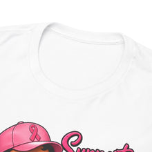 Load image into Gallery viewer, T-Shirt — Support of a Mom Pink Crewneck Tee ("Support of Mom" Graphic)
