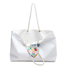 Load image into Gallery viewer, Teach Love Inspire Custom Made Overnight Tote
