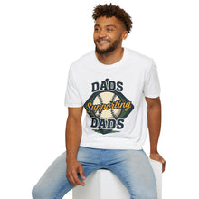 Load image into Gallery viewer, Baseball Field T-Shirt - Dads Supporting Dads Personalized Name Design
