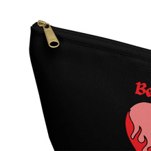 Load image into Gallery viewer, Betty Boop Flaming Heart Accessory Pouch w T-bottom
