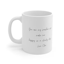 Load image into Gallery viewer, Personalized your own message Ceramic Mug 11oz
