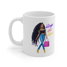 Load image into Gallery viewer, Bougie and Hood Ceramic Mug 11oz
