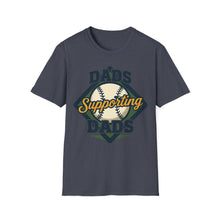 Load image into Gallery viewer, Baseball Field T-Shirt - Dads Supporting Dads Personalized Name Design
