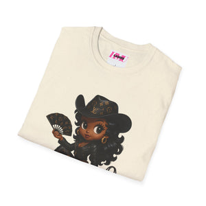 Betty Boop Where them fans at Softstyle T-Shirt