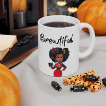Load image into Gallery viewer, Brewtiful Ceramic Mug 11oz
