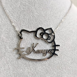 Hello Kitty Personalized Pendant Necklace