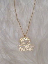 Load image into Gallery viewer, Betty Boop Personalized Necklace
