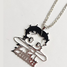 Load image into Gallery viewer, Betty Boop Personalized Necklace
