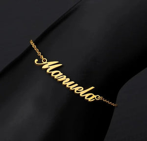 Personalized O-Chain Anklet for Women