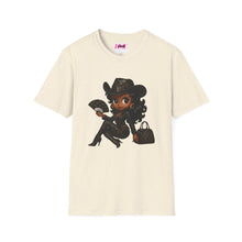 Load image into Gallery viewer, Betty Boop Where them fans at Softstyle T-Shirt
