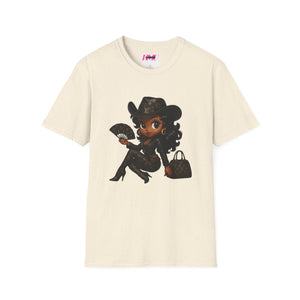 Betty Boop Where them fans at Softstyle T-Shirt