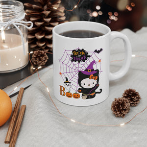 Hello Kitty Halloween Trick or Treat Ceramic Mug 11oz