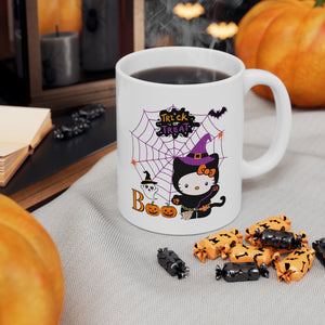 Hello Kitty Halloween Trick or Treat Ceramic Mug 11oz