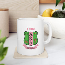 Load image into Gallery viewer, AKA Sorority Ceramic Mug 11oz
