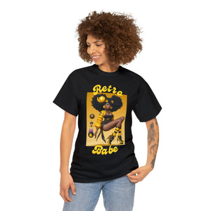 Retro Babe Unisex Heavy Cotton Tee