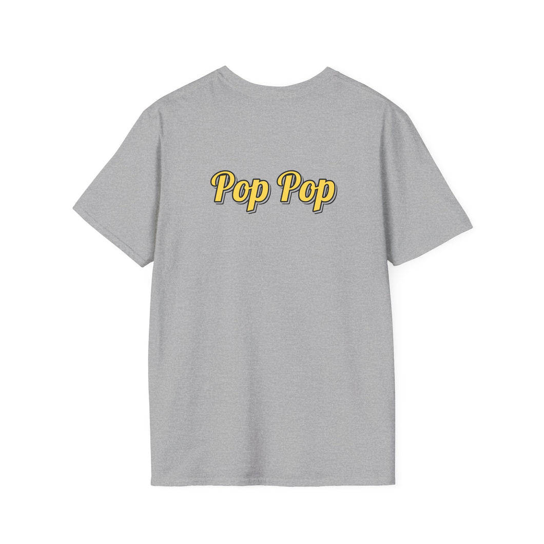 Baseball Field T-Shirt - Dads Supporting Dads Personalized Name Design
