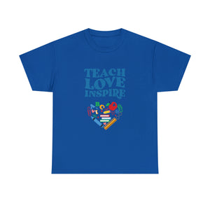 Teach Love Inspire Unisex Cotton Tee