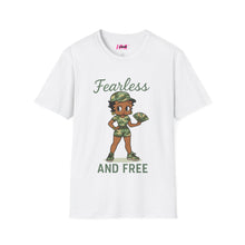 Load image into Gallery viewer, Betty Boop Fearless and Free Softstyle T-Shirt
