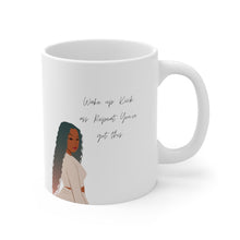 Load image into Gallery viewer, Wake up Kick ass and Repeat Ceramic Mug 11oz
