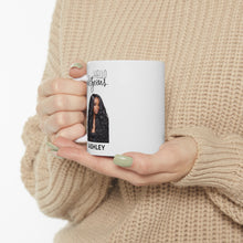 Load image into Gallery viewer, Personalized Custom Photo with Name Hello Gorgeous Ceramic Mug 11oz
