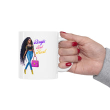 Load image into Gallery viewer, Bougie and Hood Ceramic Mug 11oz
