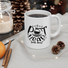 Load image into Gallery viewer, Pot Head Ceramic Mug 11oz
