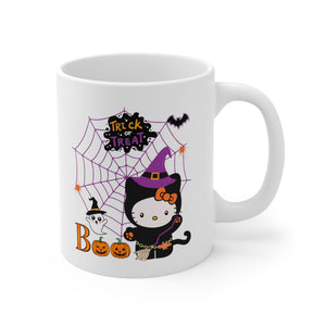 Hello Kitty Halloween Trick or Treat Ceramic Mug 11oz