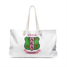 Load image into Gallery viewer, AKA Sorority Personalized Custom Made XL Tote
