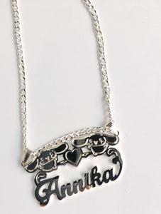 Cinnamonroll Heart Pendant Necklace